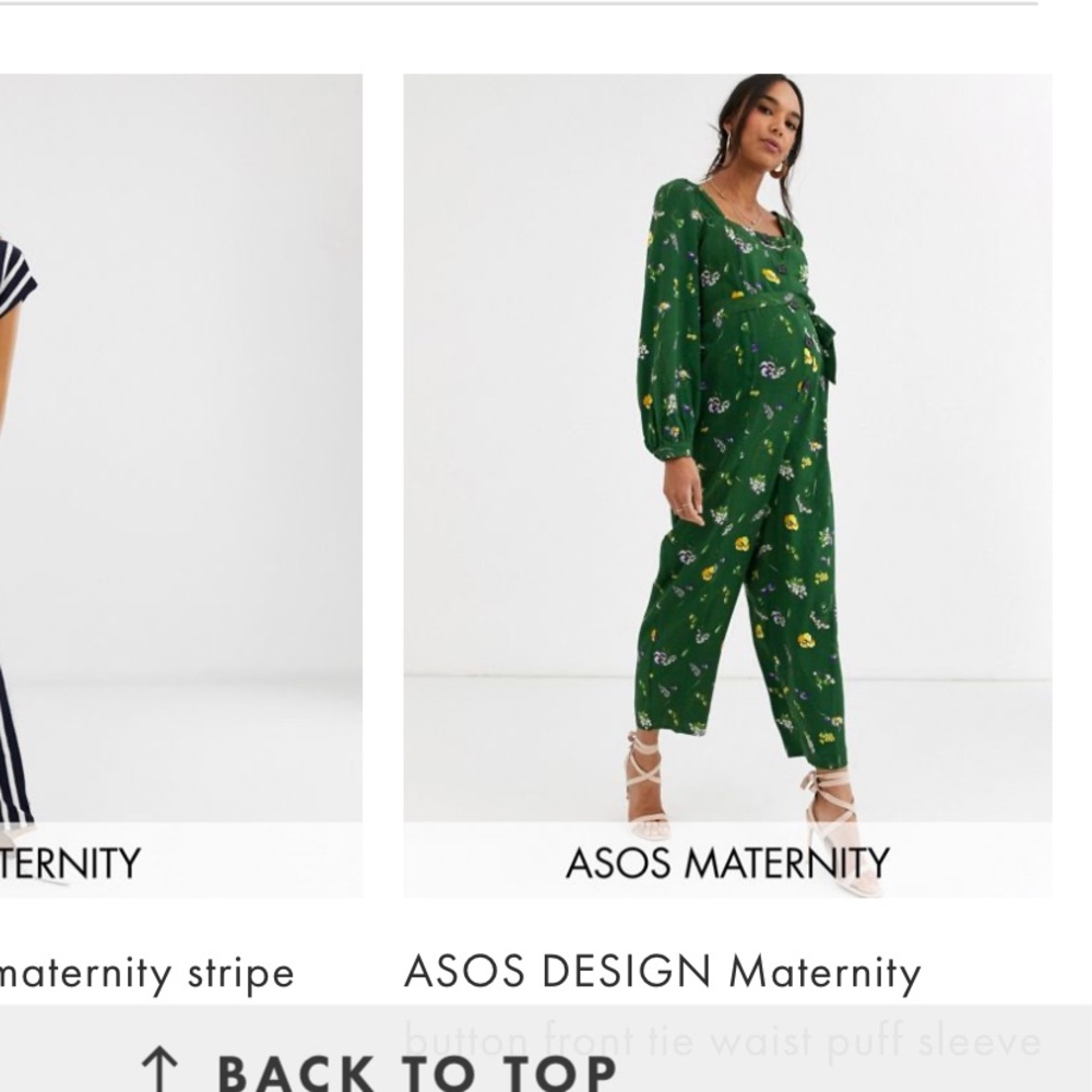 Maternity jumpsuit
